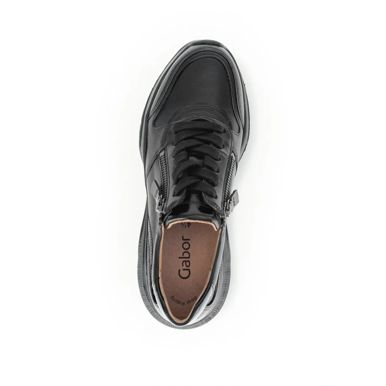 Gabor 53.450.27 Black Low Sneaker