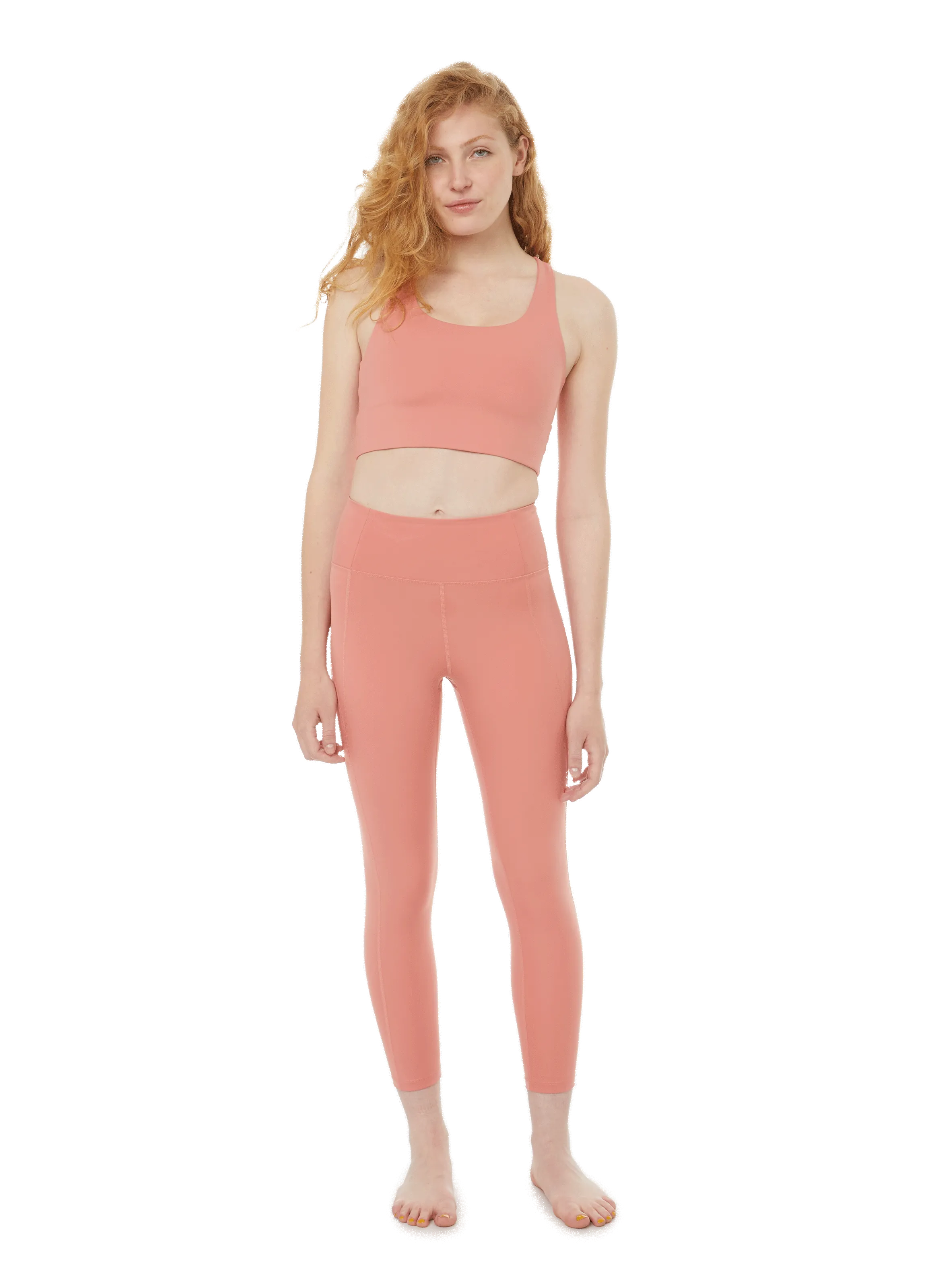 GIRLFRIEND COLLECTIVE  High-waisted leggings - Pink