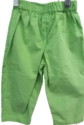 Girls Corduroy Pants Green