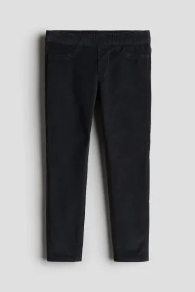 H&M Skinny Fit Corduroy Pants