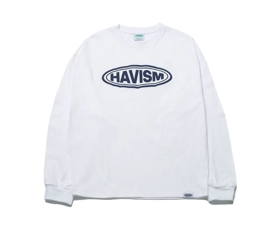 HAVISM  |Unisex Street Style Long Sleeves Plain Oversized