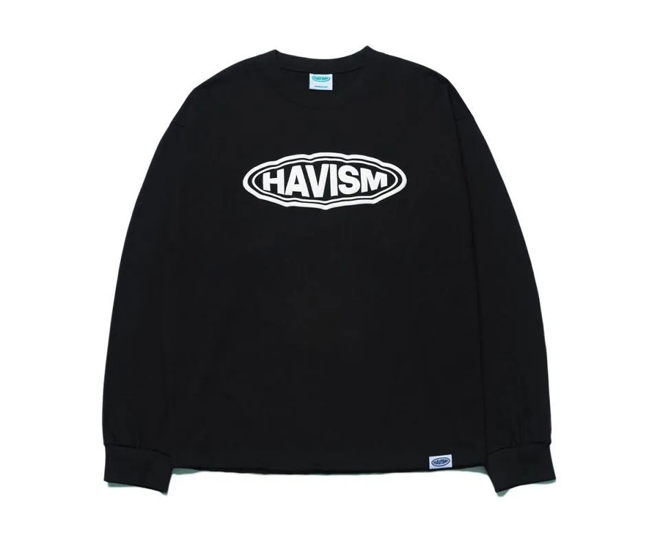 HAVISM  |Unisex Street Style Long Sleeves Plain Oversized