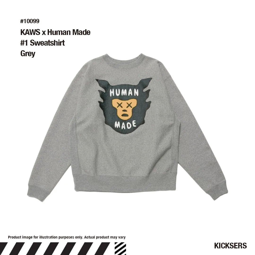 HUMAN MADE  |Crew Neck Pullovers Unisex Sweat Street Style Collaboration