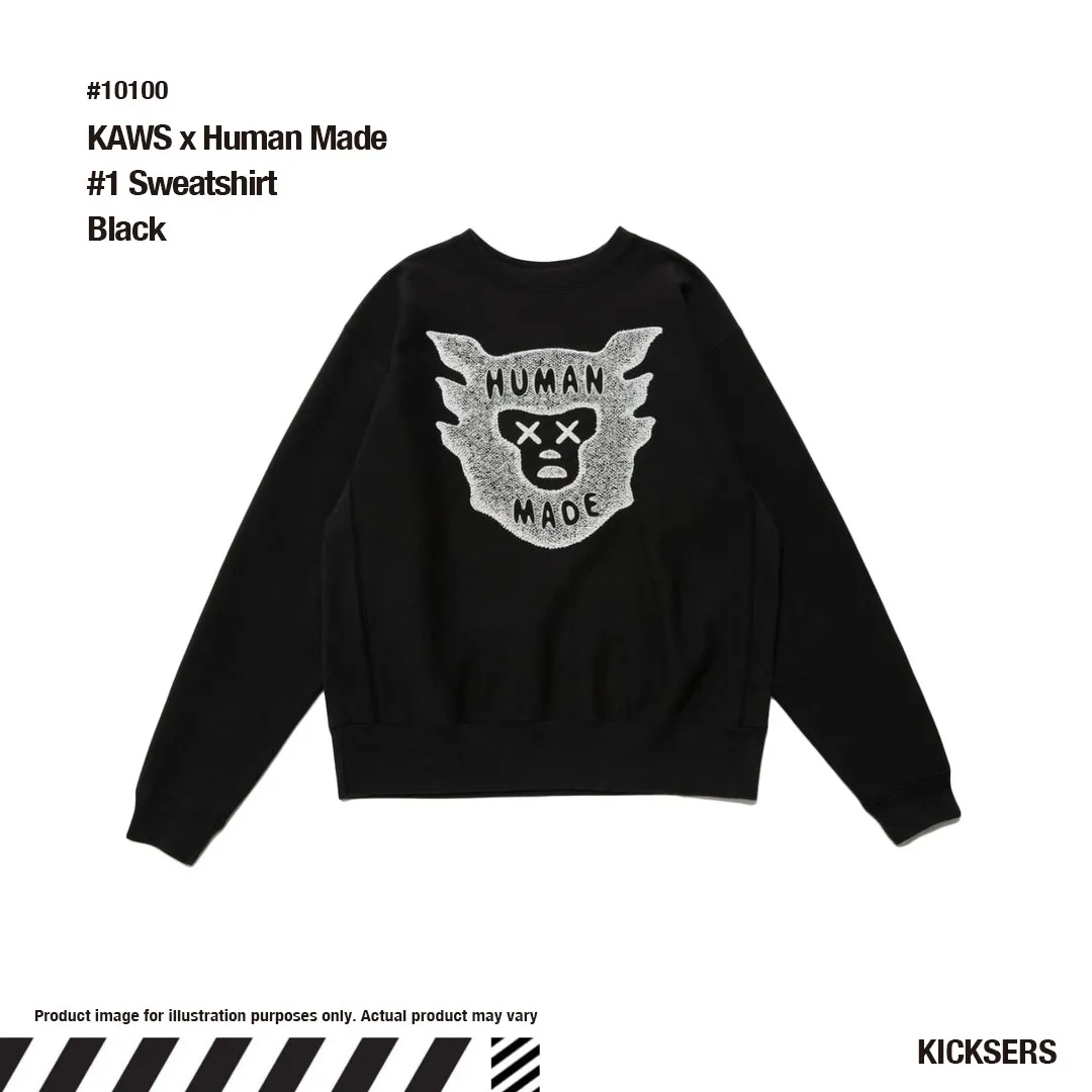 HUMAN MADE  |Crew Neck Pullovers Unisex Sweat Street Style Collaboration