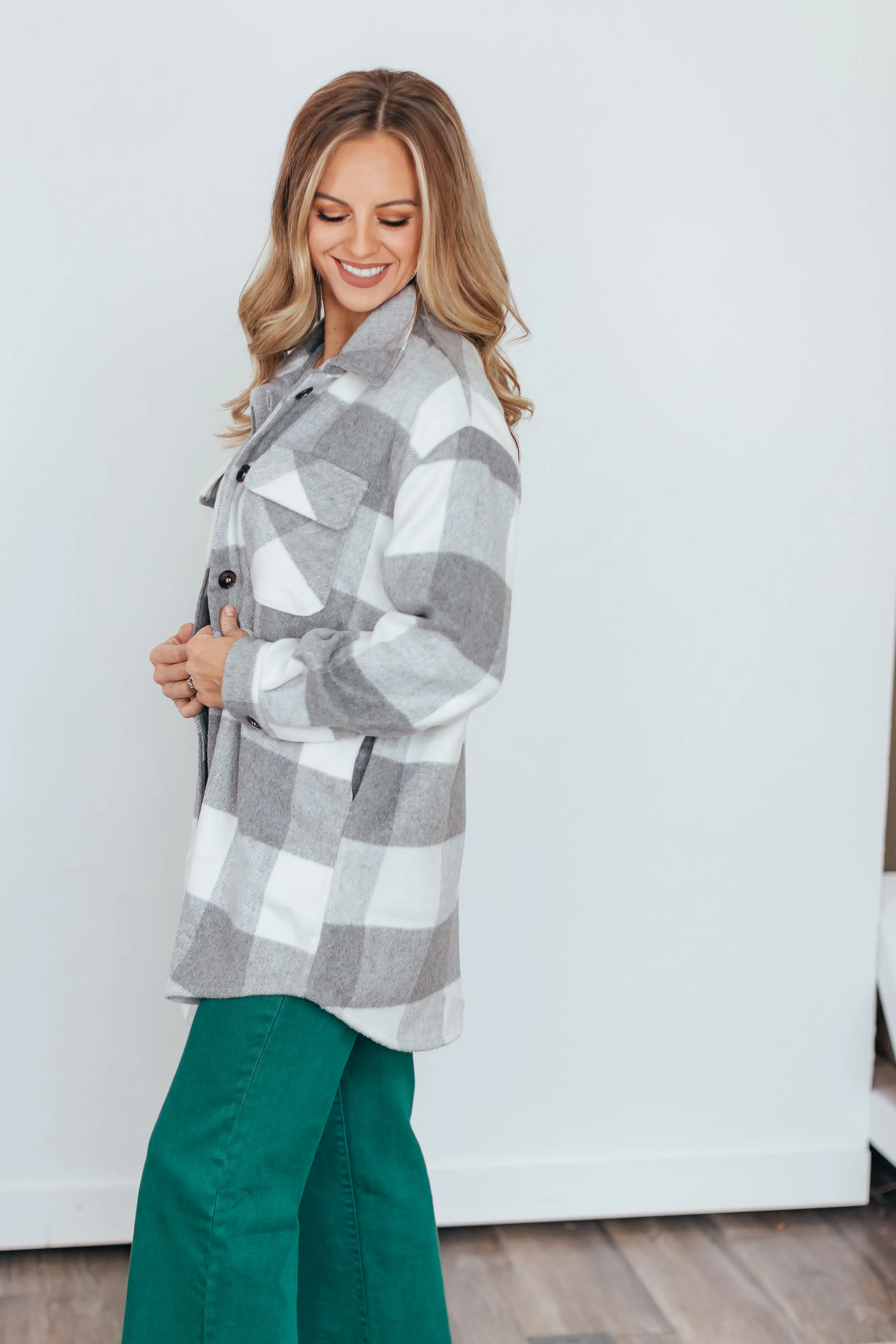 In The Stars Plaid Shacket - 3 Colors