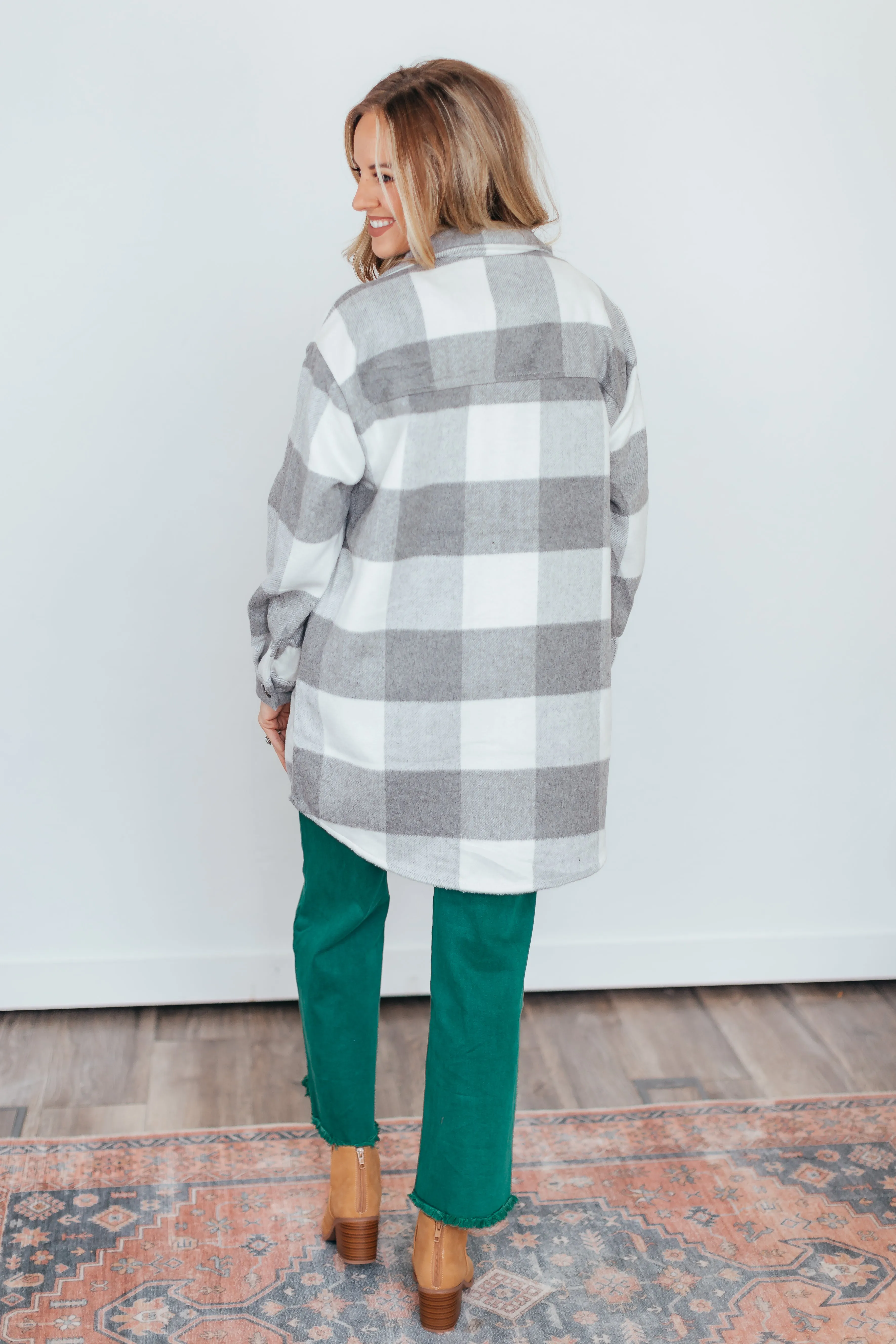 In The Stars Plaid Shacket - 3 Colors