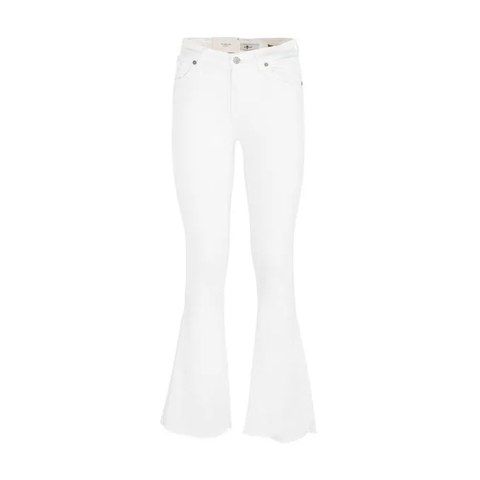 JEANS BOOTCUT TAILORLESS Woman White 