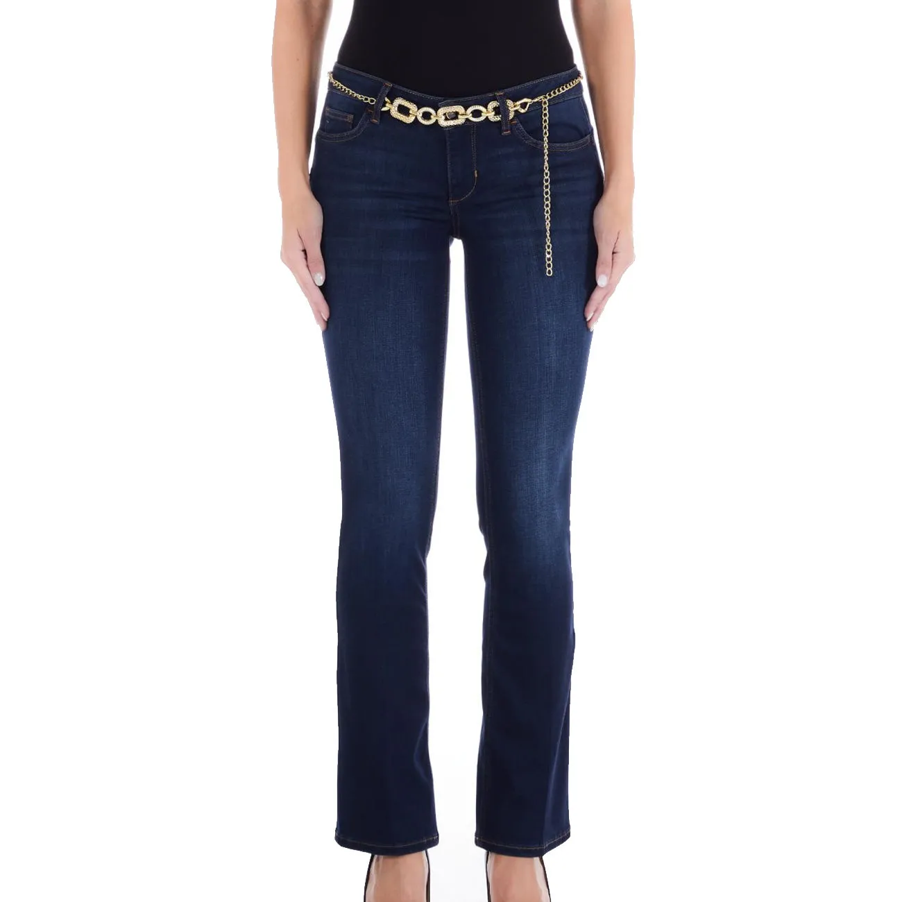 JEANS REPOT Donna Denim Dark Moon