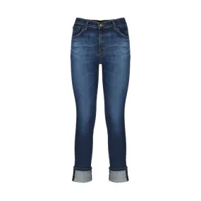 JEANS RUBY HIGH RISE CIGARETTE Woman Dark denim