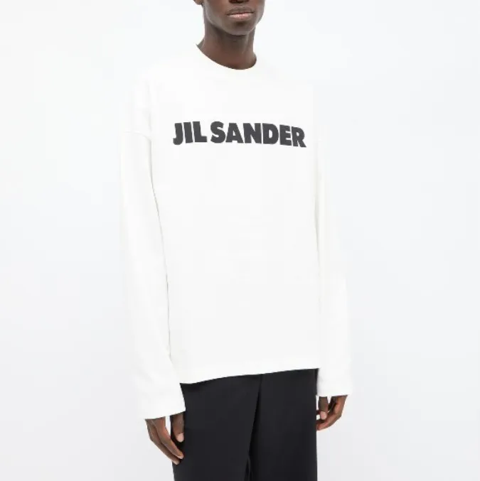 Jil Sander  |Unisex Street Style Long Sleeves Plain Cotton