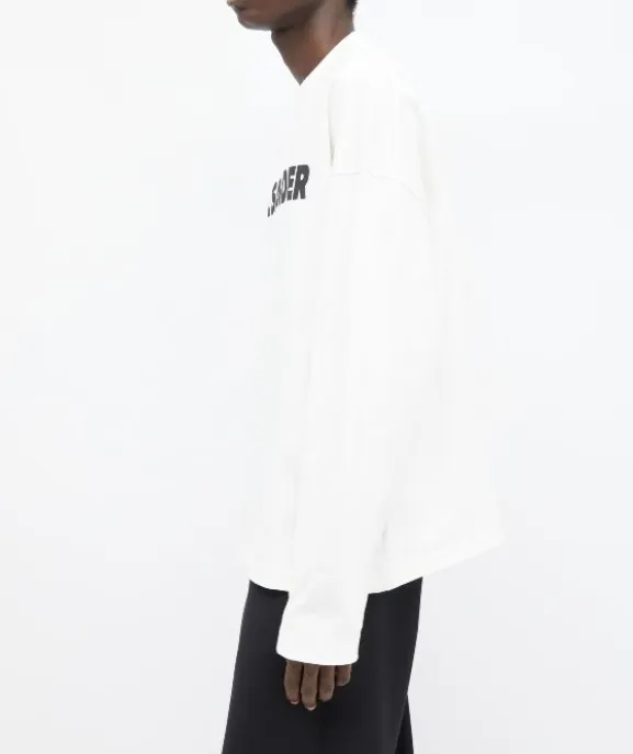 Jil Sander  |Unisex Street Style Long Sleeves Plain Cotton