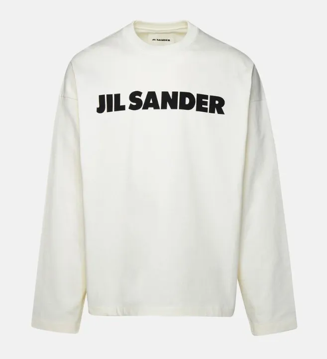 Jil Sander  |Unisex Street Style Long Sleeves Plain Cotton