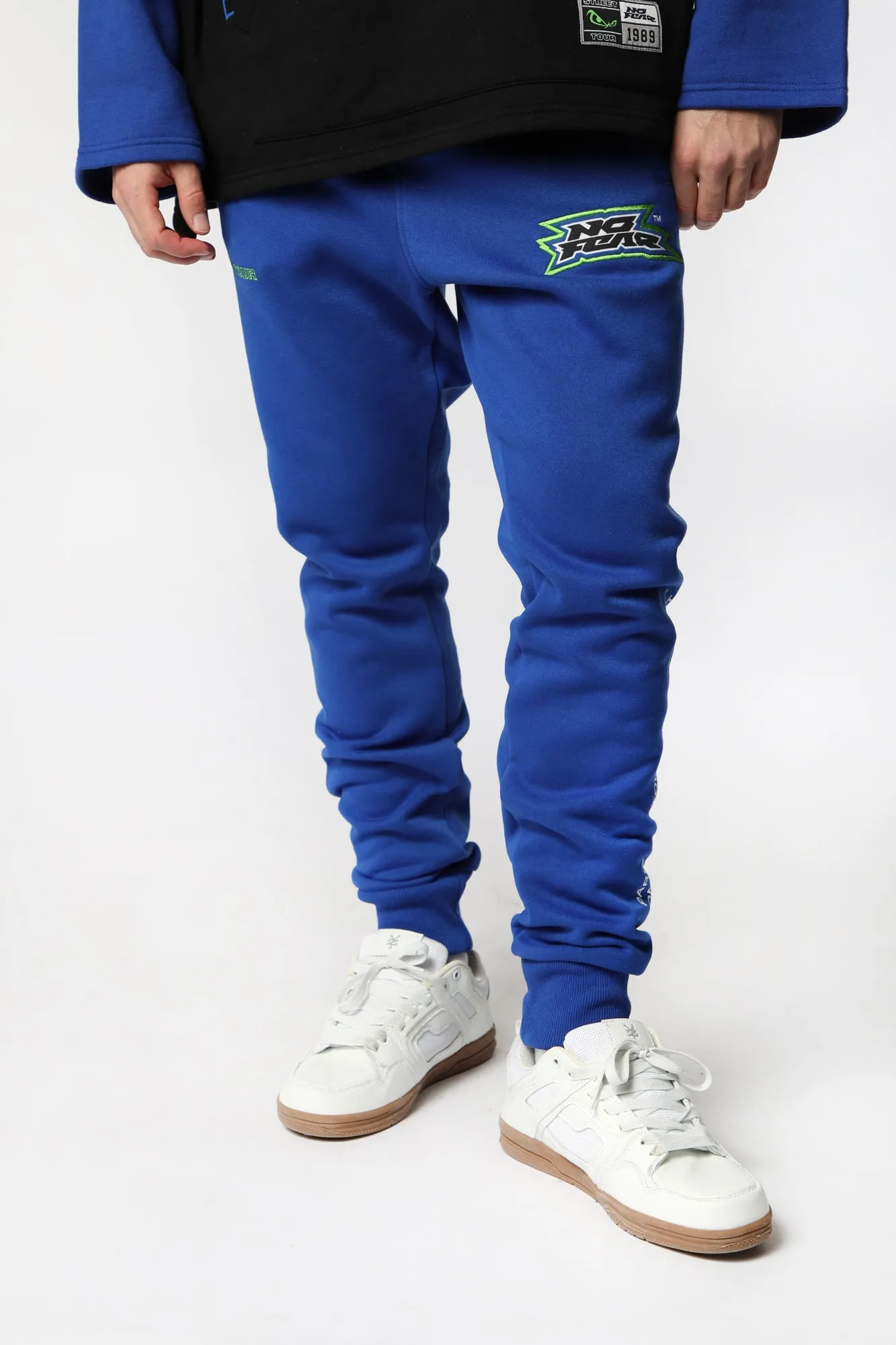 Jogger en Molleton Logo Brodé No Fear Homme