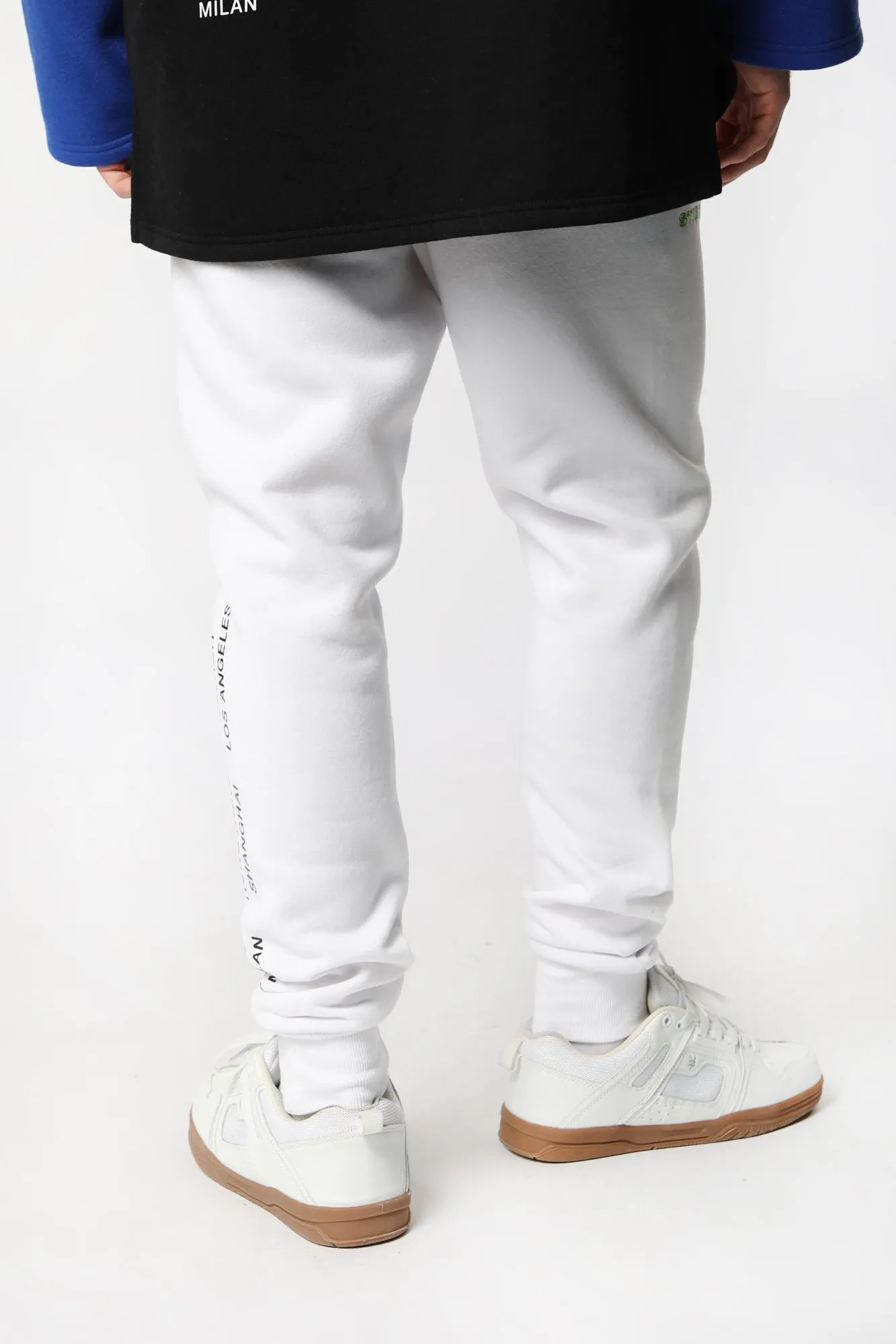 Jogger en Molleton Logo Brodé No Fear Homme