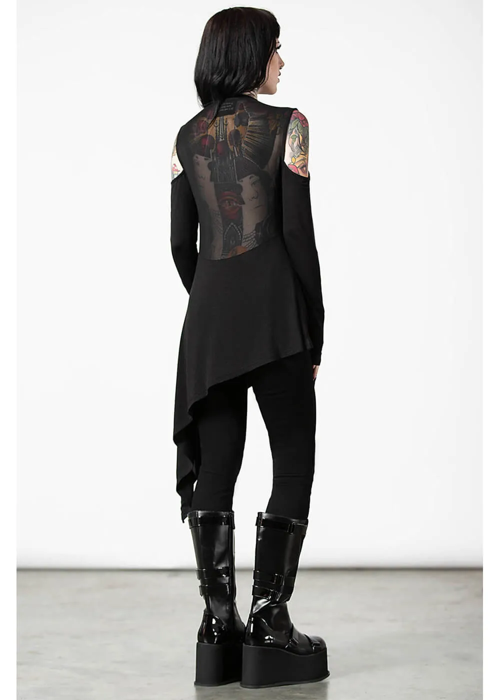 Killstar Turbulent Transit Top Black