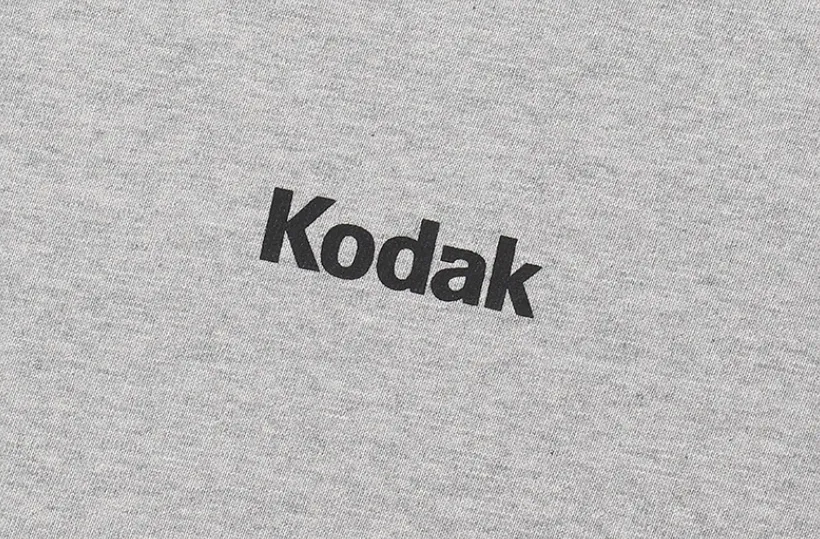 KODAK  |Unisex Street Style Long Sleeves Plain Cotton