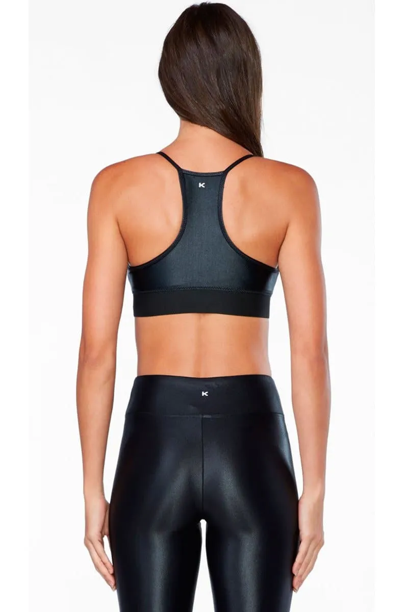 Koral Activewear Sweeper Sports Bra - Black