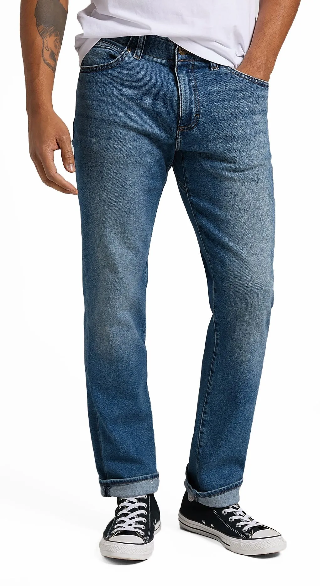 Lee Extreme Motion Straight Denim Stretch Jeans General