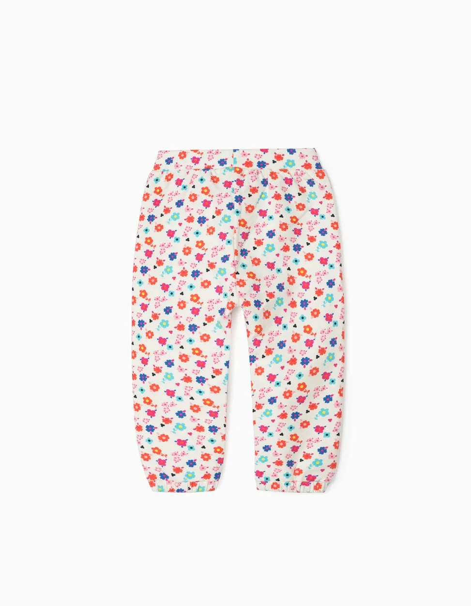 Leggins 'Flowers' multicolore per neonata