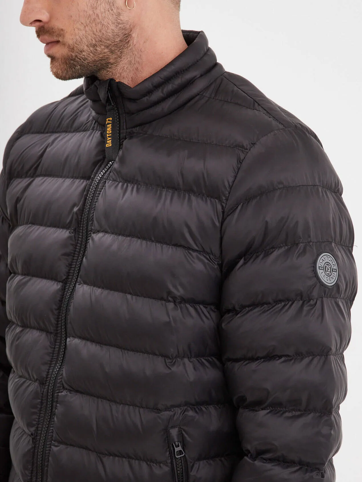 Light black men's down jacket \103100\