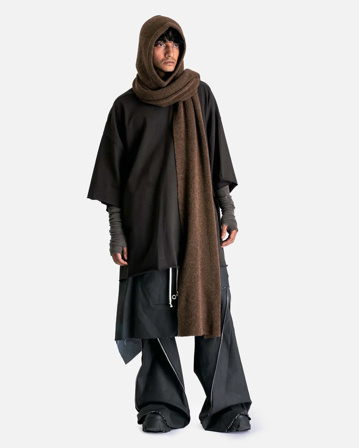 Long Scarf - Brown