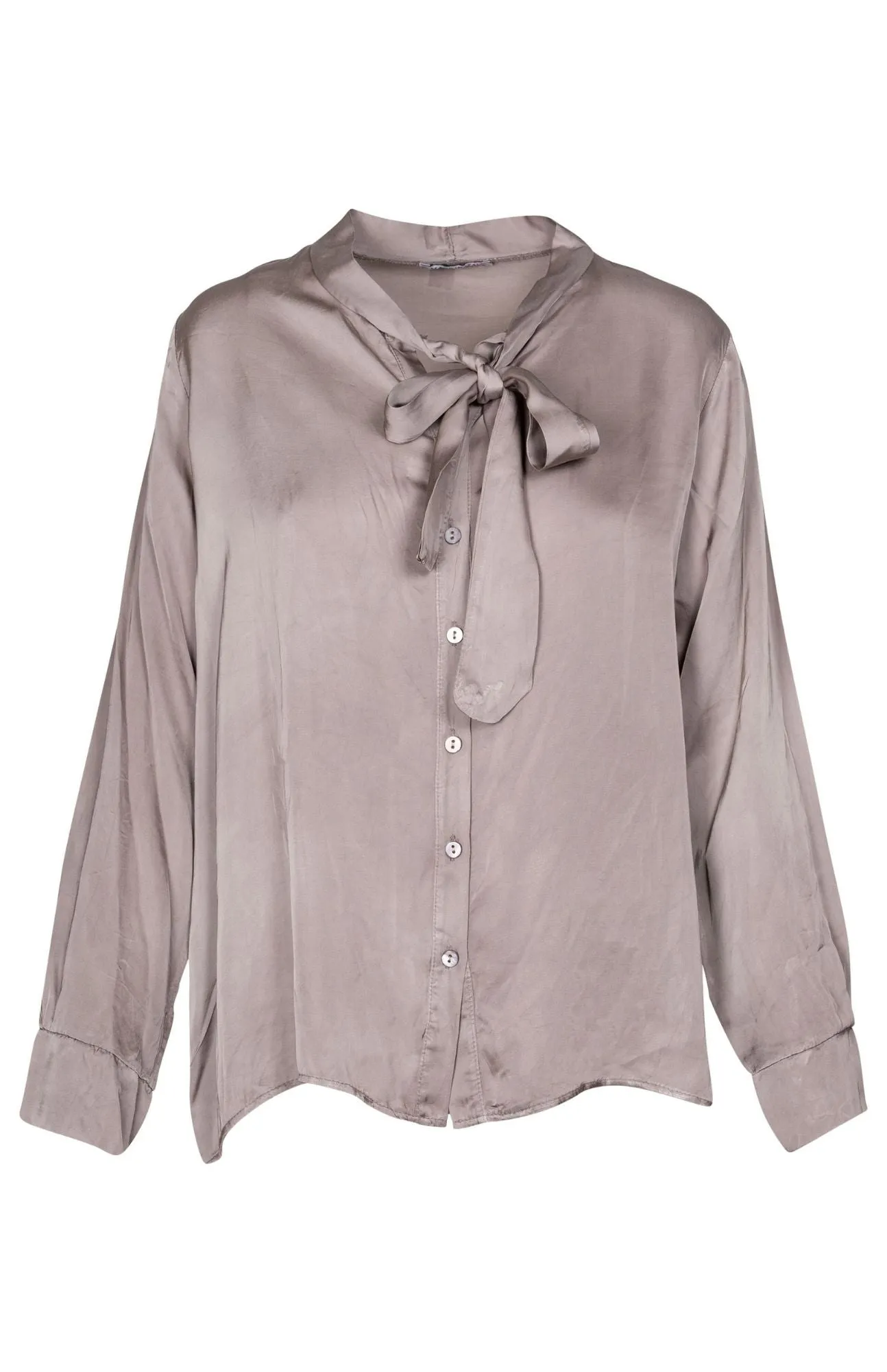 M Made in Italy - Tie-Neck Blouse