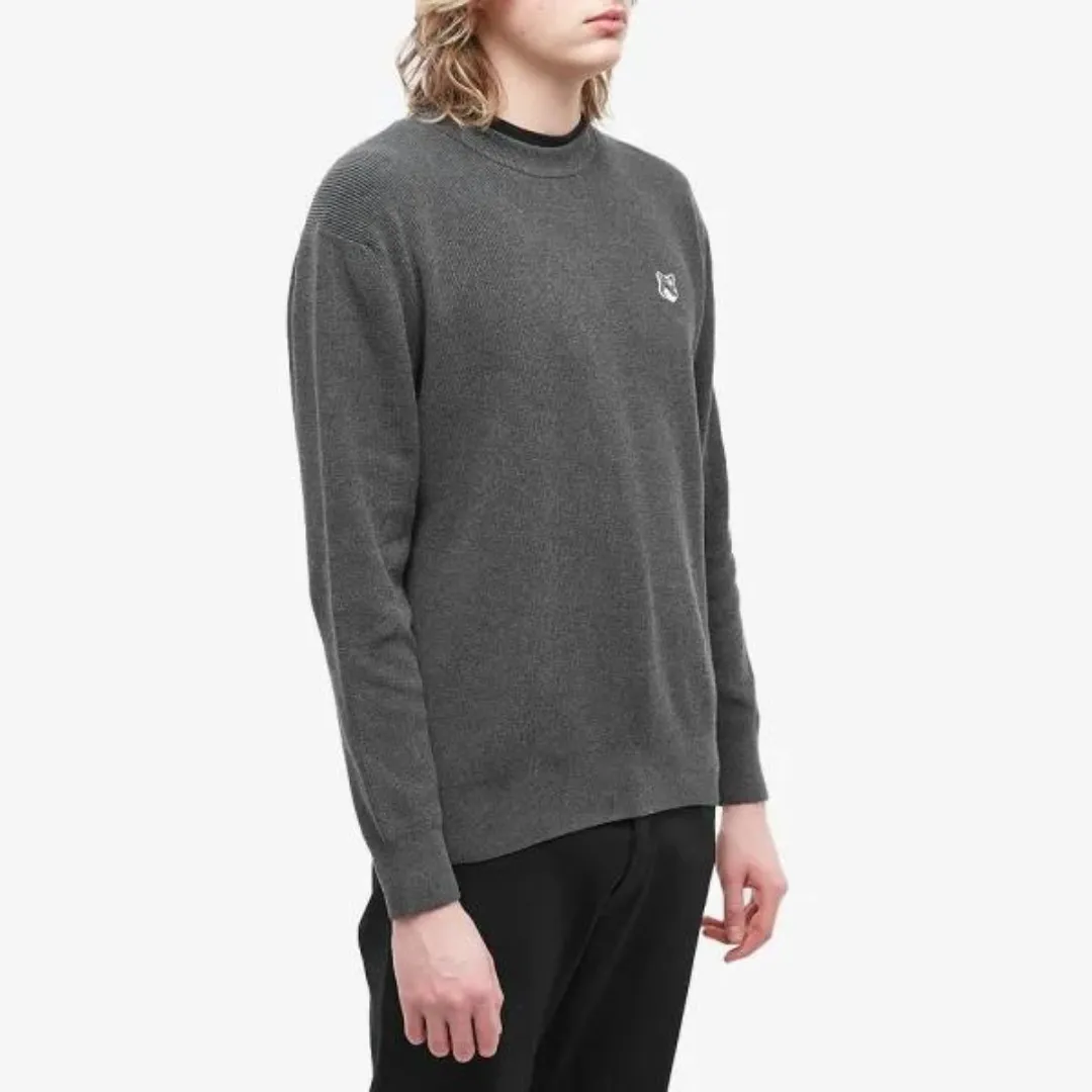 MAISON KITSUNE  |Crew Neck Pullovers Unisex Long Sleeves Plain