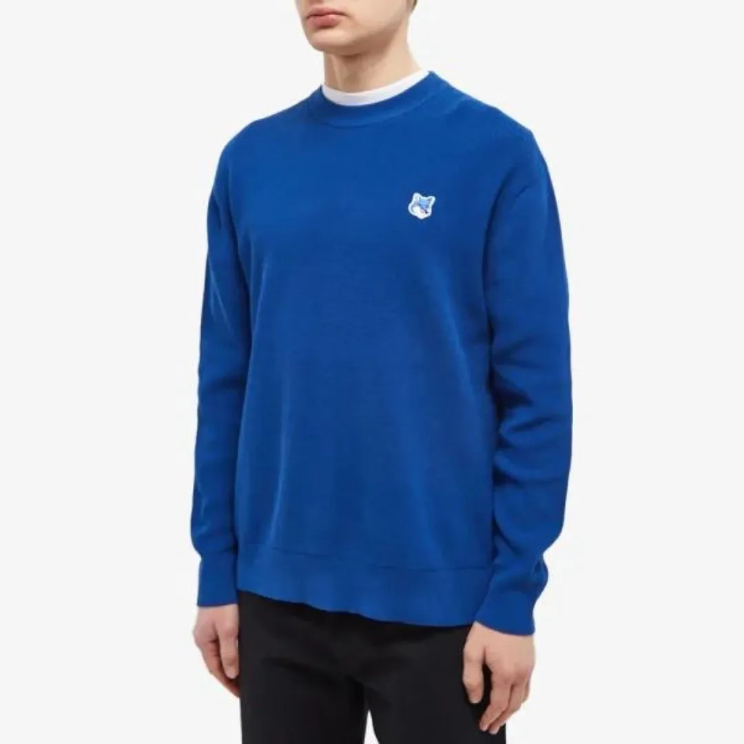 MAISON KITSUNE  |Crew Neck Pullovers Unisex Long Sleeves Plain