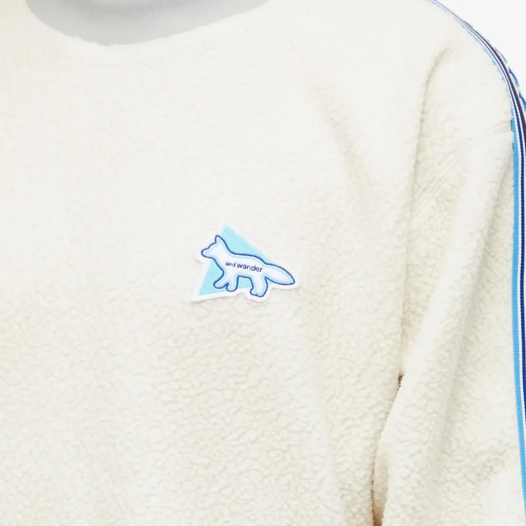 MAISON KITSUNE  |Crew Neck Pullovers Unisex Long Sleeves