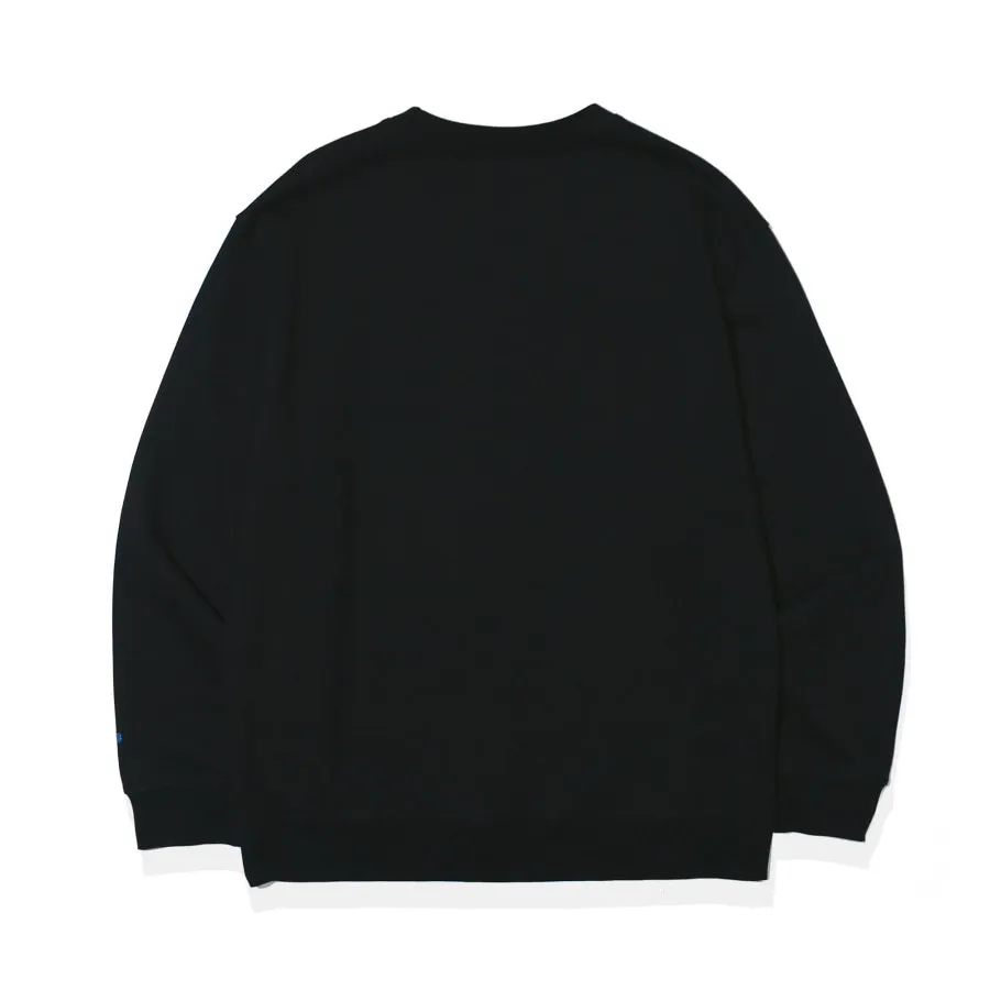 MARKM  |Unisex Street Style Long Sleeves Plain Logo Sweatshirts