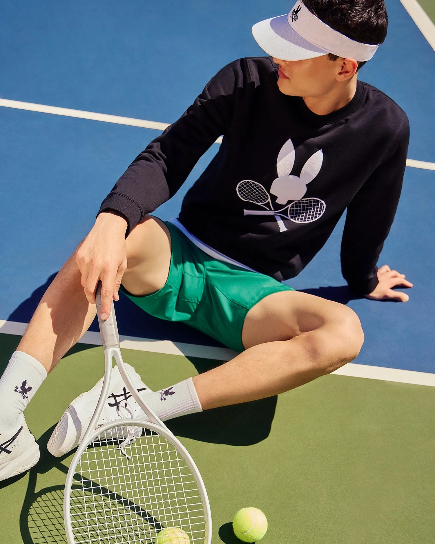 MENS COURTSIDE SWEATSHIRT - B6S688C200