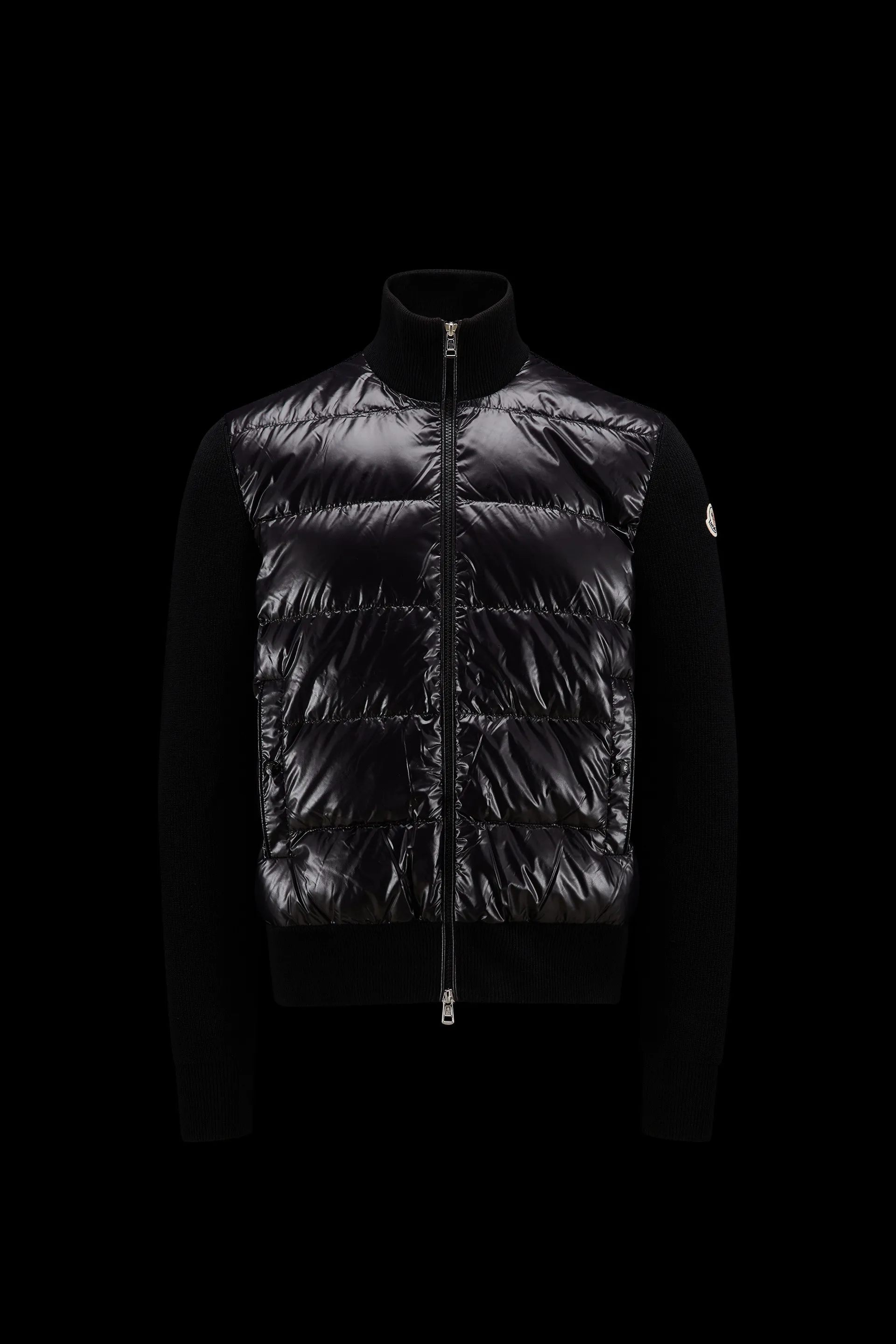 MONCLER  |Graphic Padded Wool Cardigan