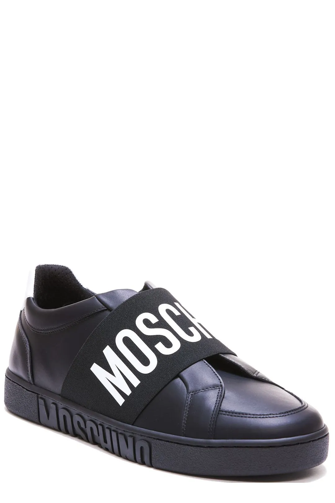 Moschino Logo Printed Low-Top Sneakers