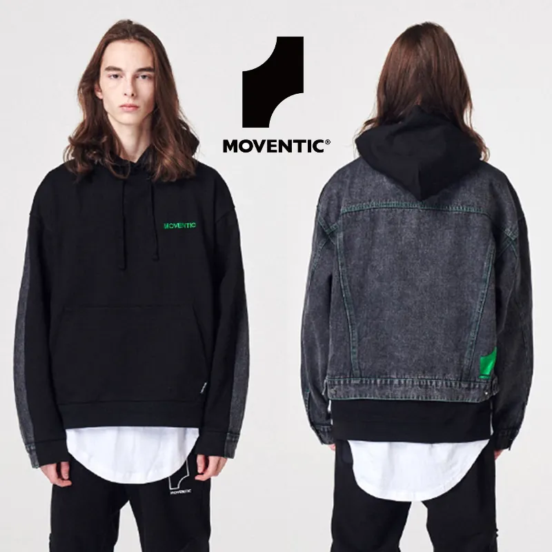 MOVENTIC  |Pullovers Stripes Unisex Street Style Long Sleeves Cotton