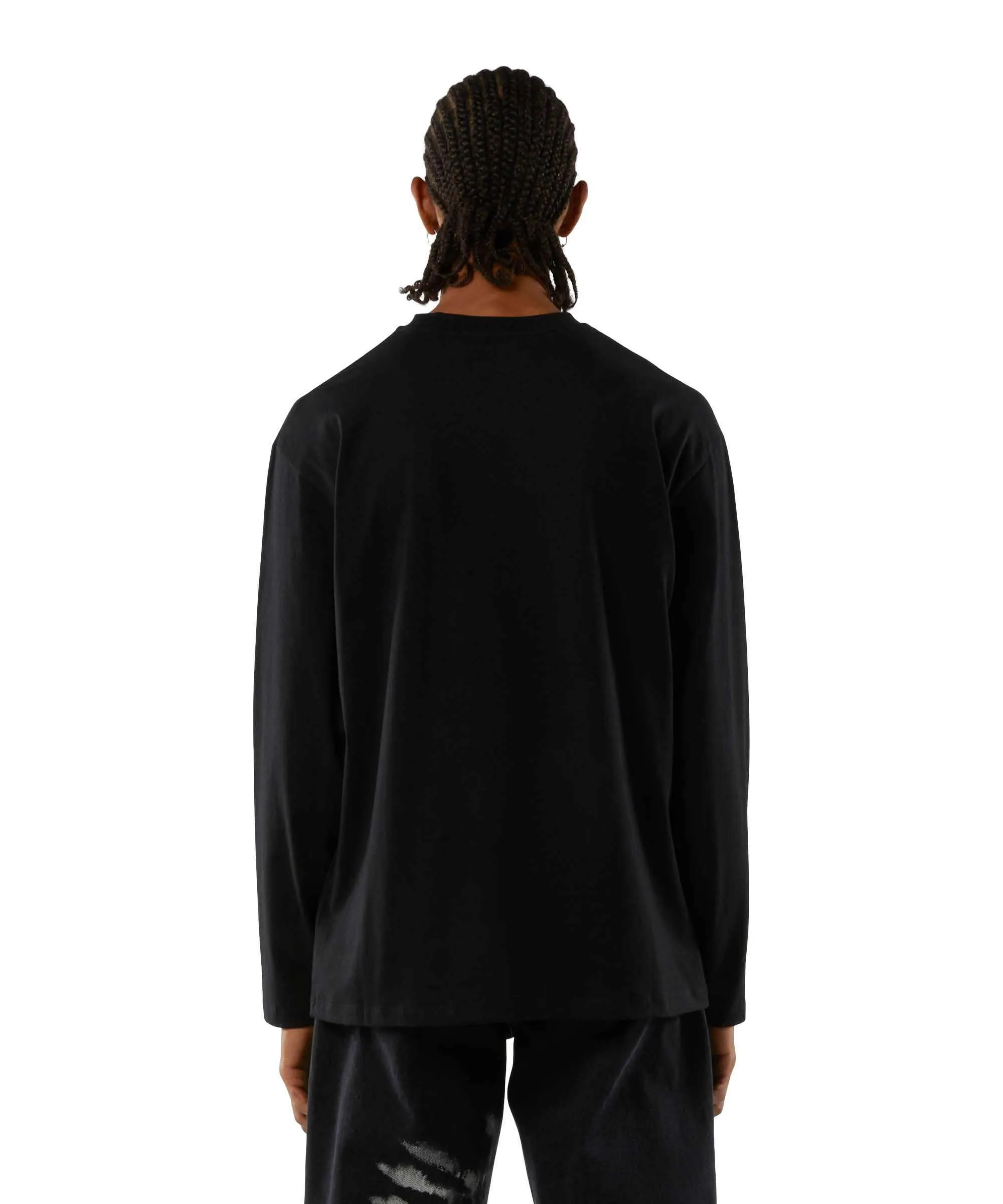 MSGM  |Crew Neck Street Style Long Sleeves Plain Cotton