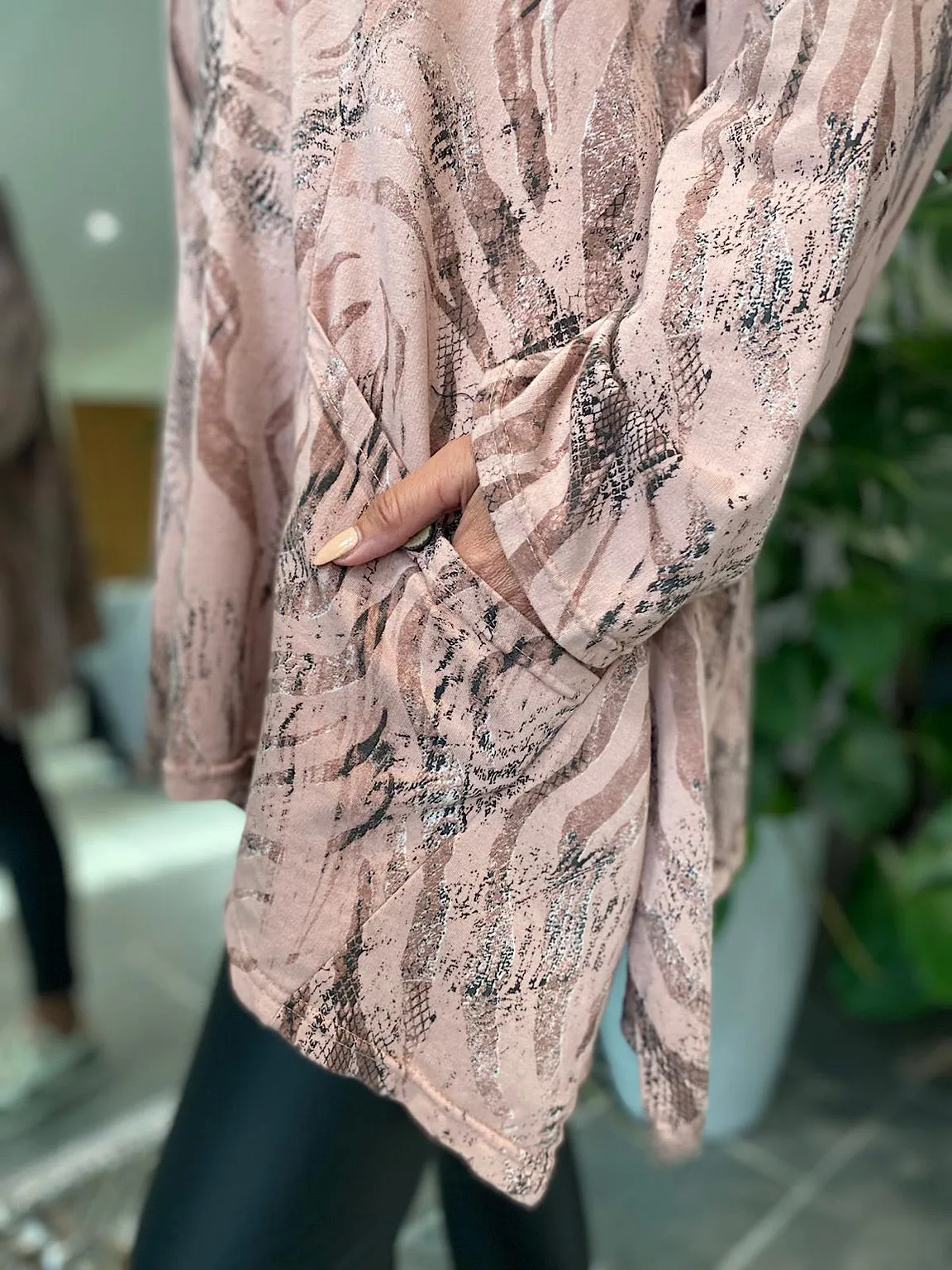 Multi Snake Print Top Shelly