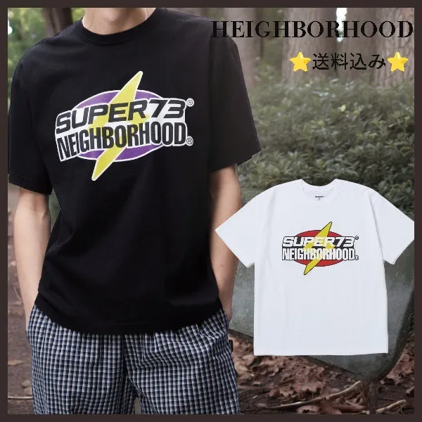 NEIGHBORHOOD  |Crew Neck Pullovers Unisex Street Style Plain Short Sleeves