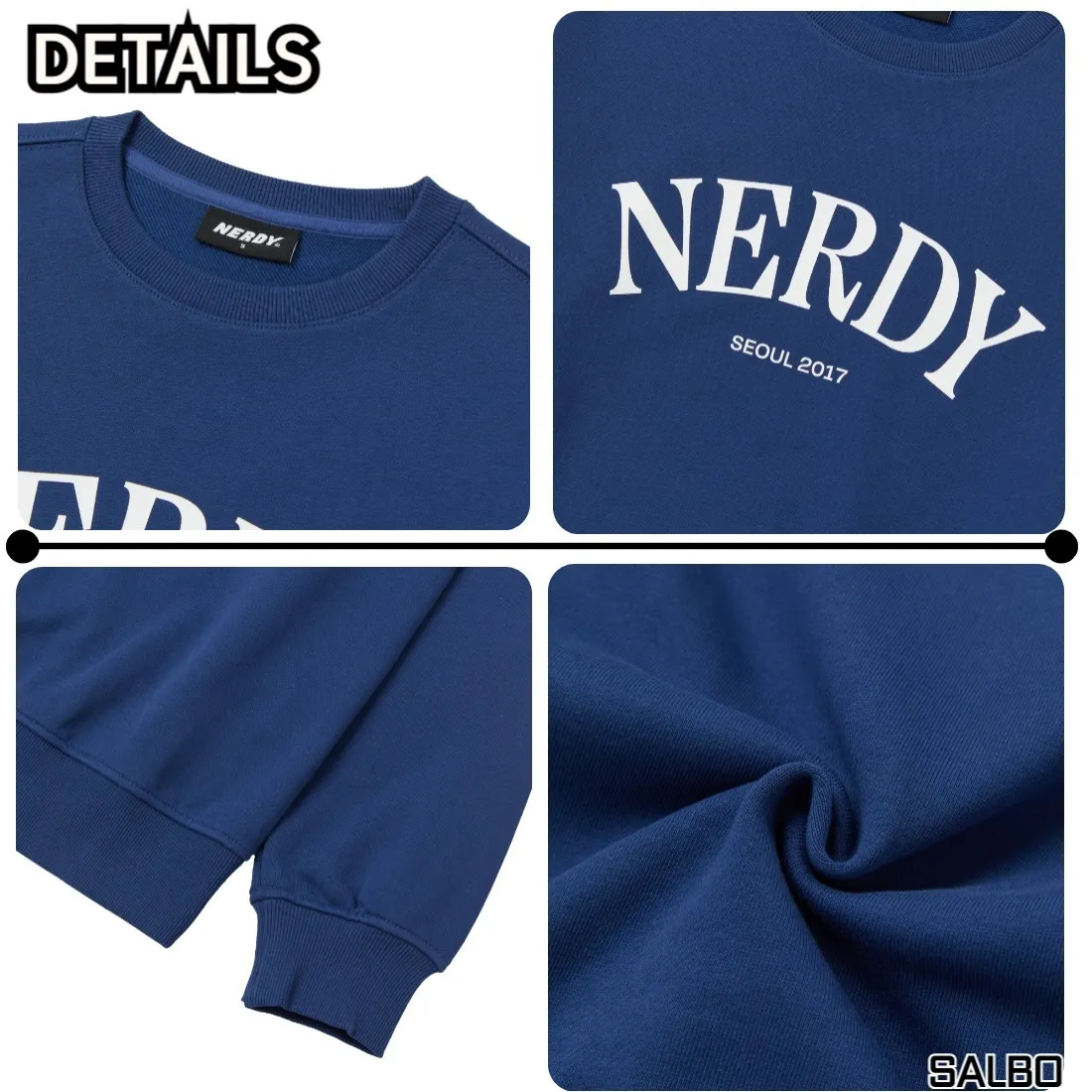 NERDY  |Unisex Street Style Long Sleeves Plain Long Sleeve T-shirt