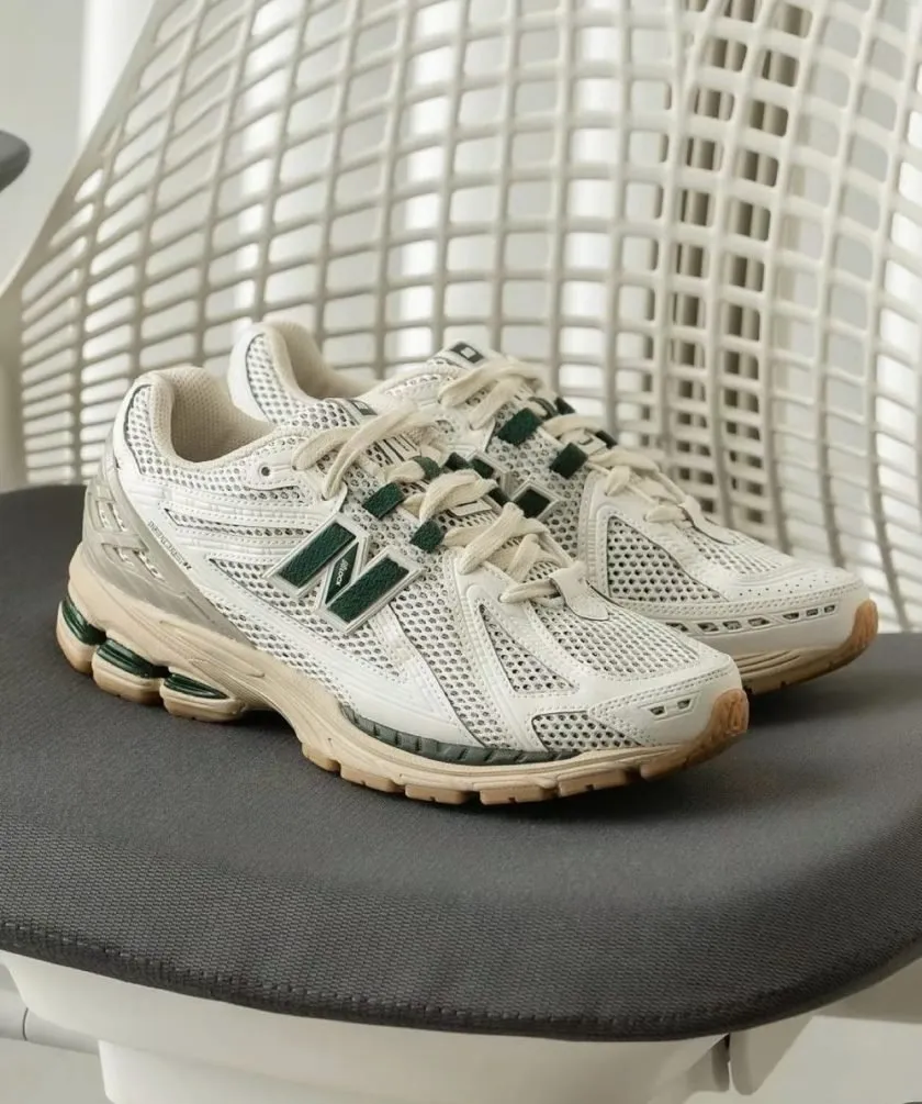 New Balance 1906R White Green Cream 