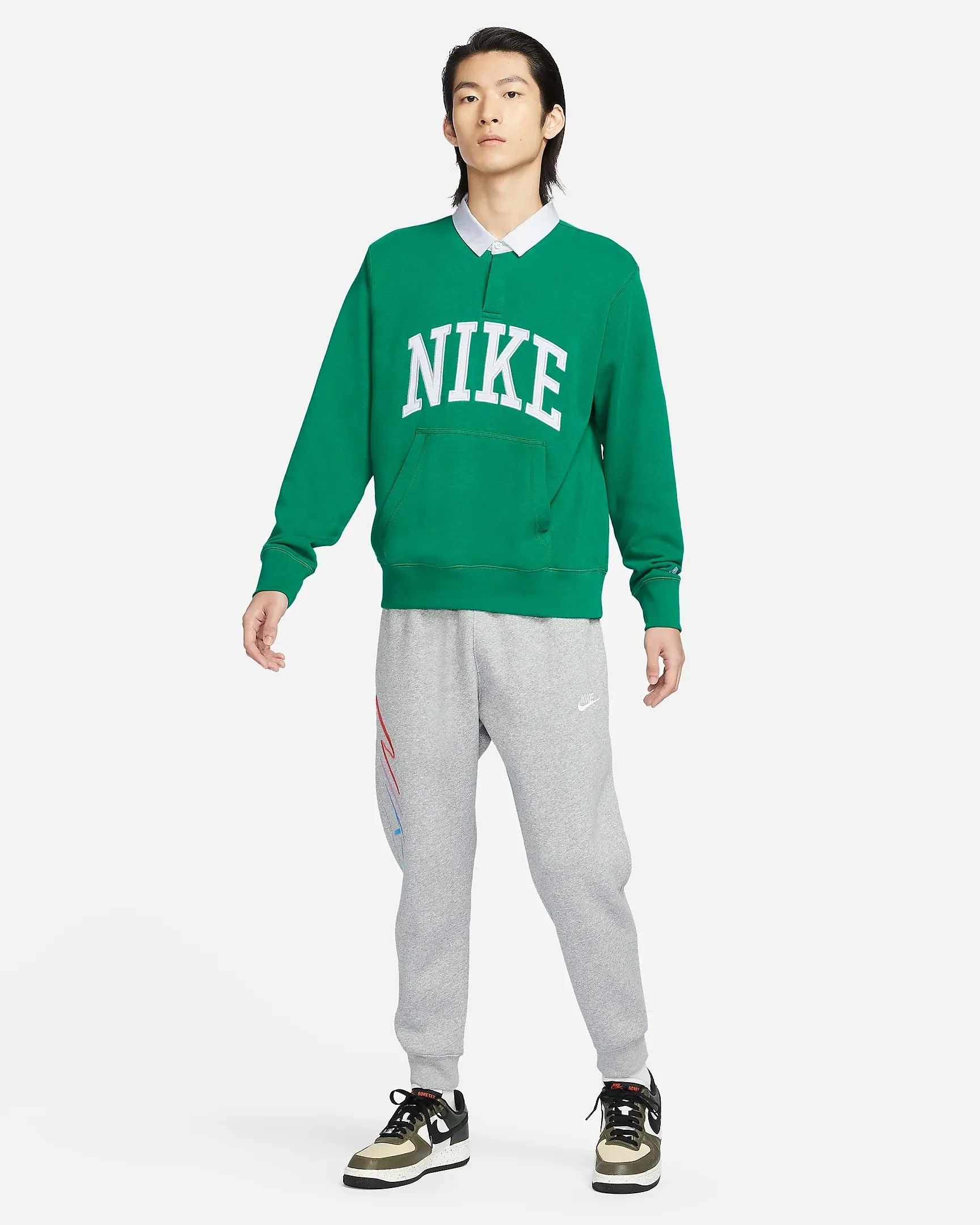 Nike  |Sweat Long Sleeves Logo Sweatshirts