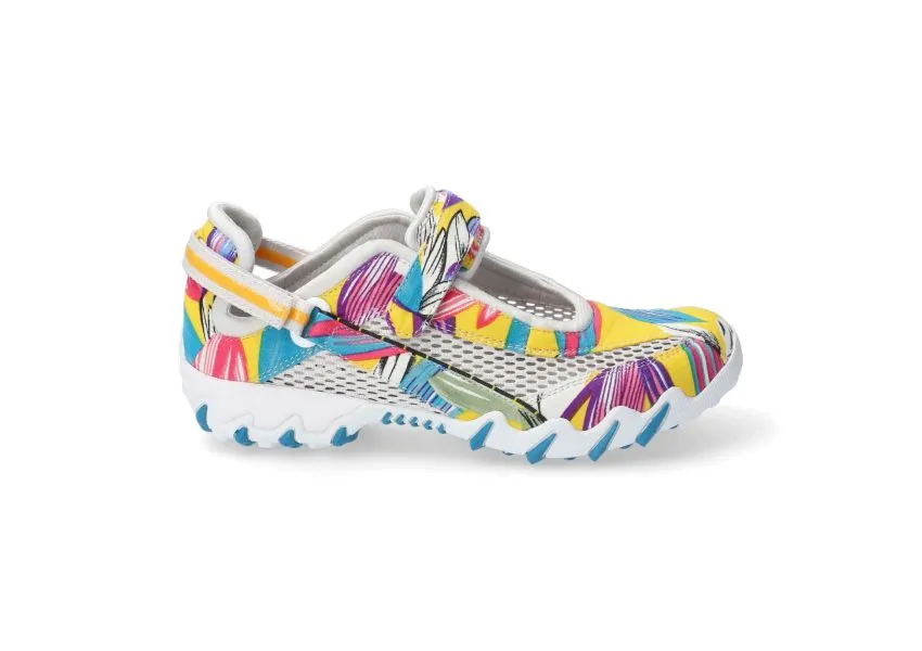 Niro Tropical Pattern Mary Jane Sneaker