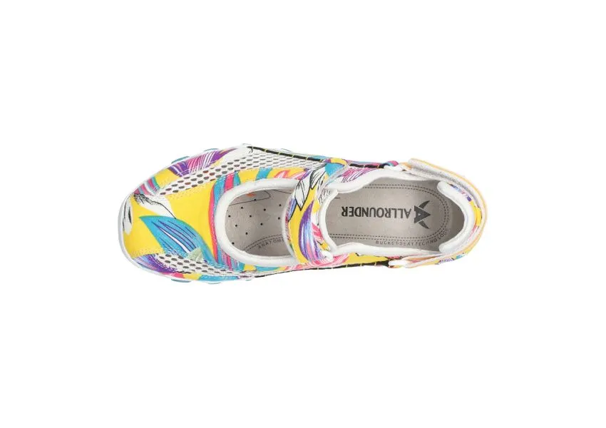 Niro Tropical Pattern Mary Jane Sneaker