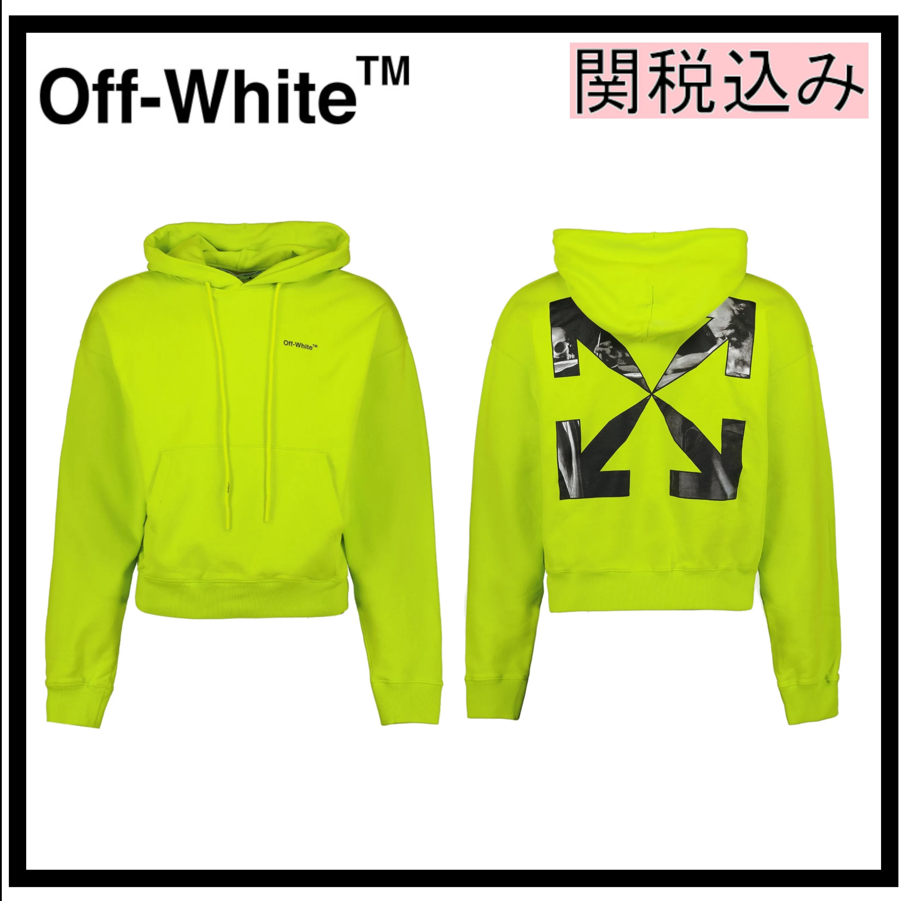 Off-White  |Pullovers Stripes Street Style Long Sleeves Cotton Logo