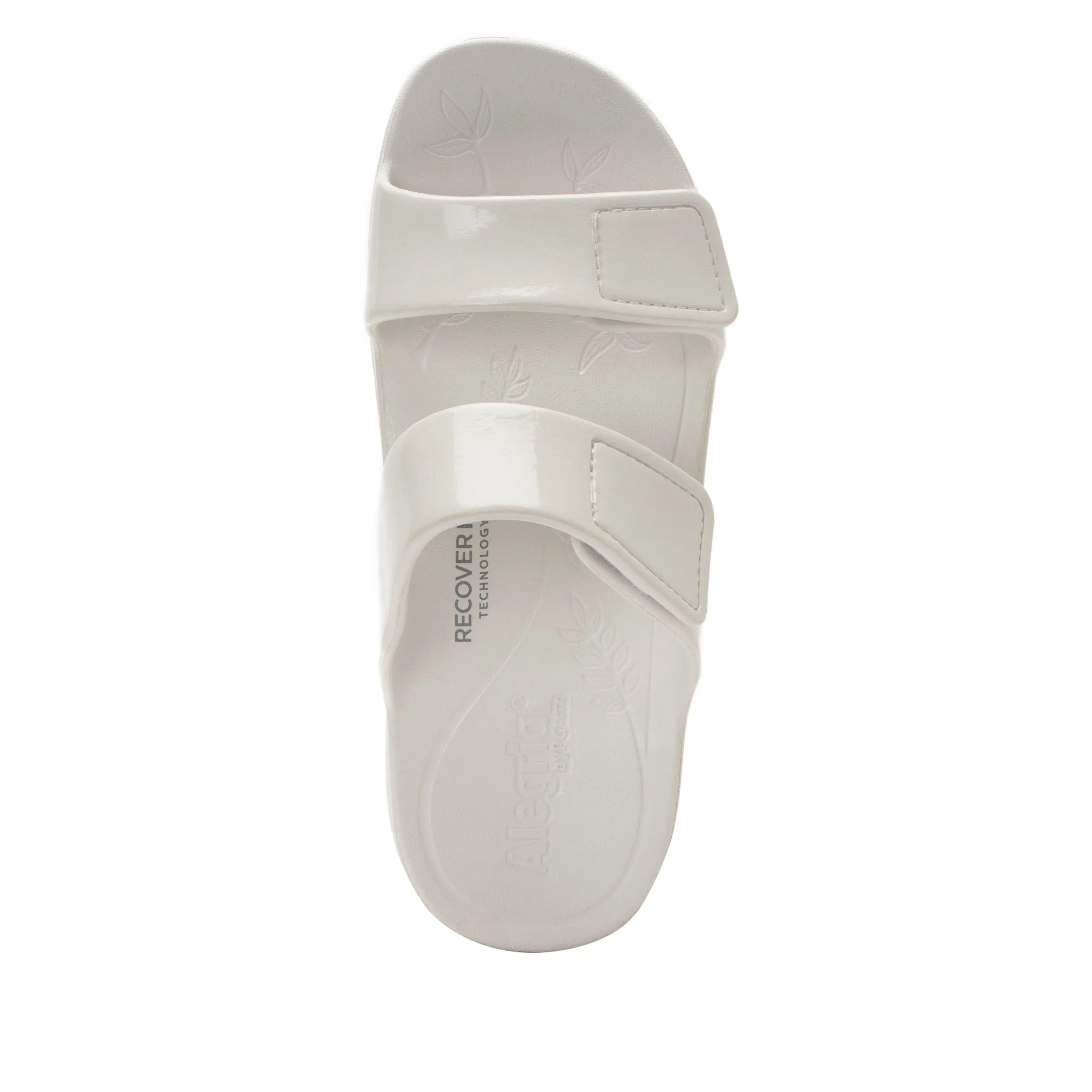 Orbyt White Gloss Sandal