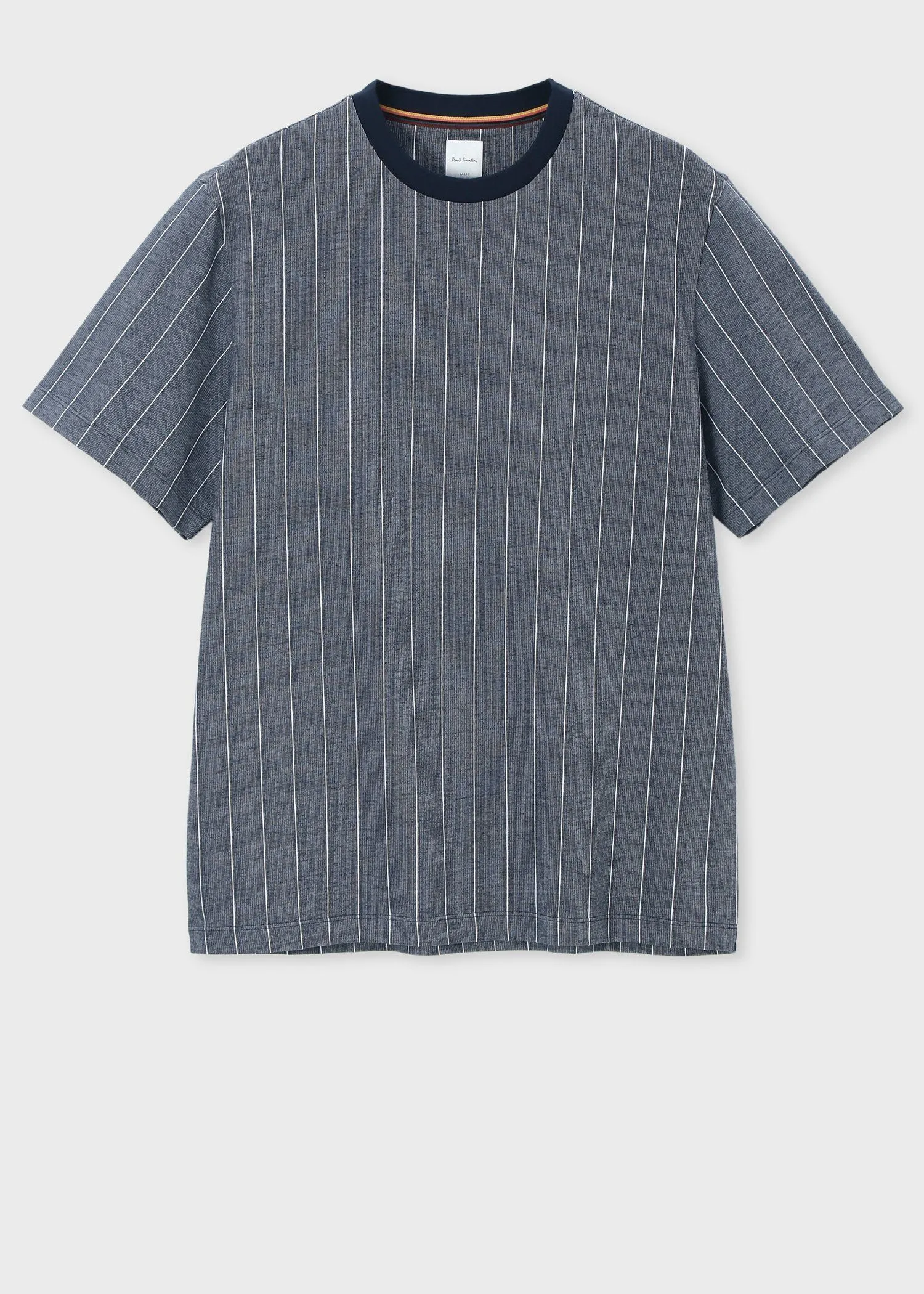 Paul Smith  |Crew Neck Pullovers Stripes Street Style Plain Cotton