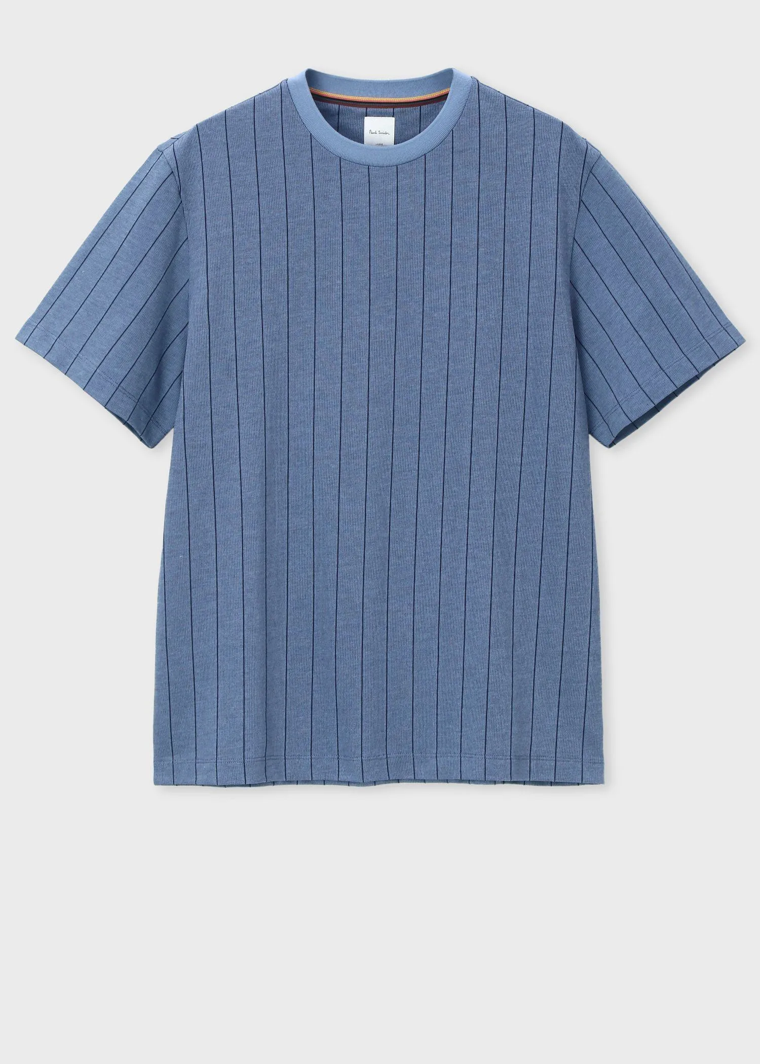 Paul Smith  |Crew Neck Pullovers Stripes Street Style Plain Cotton