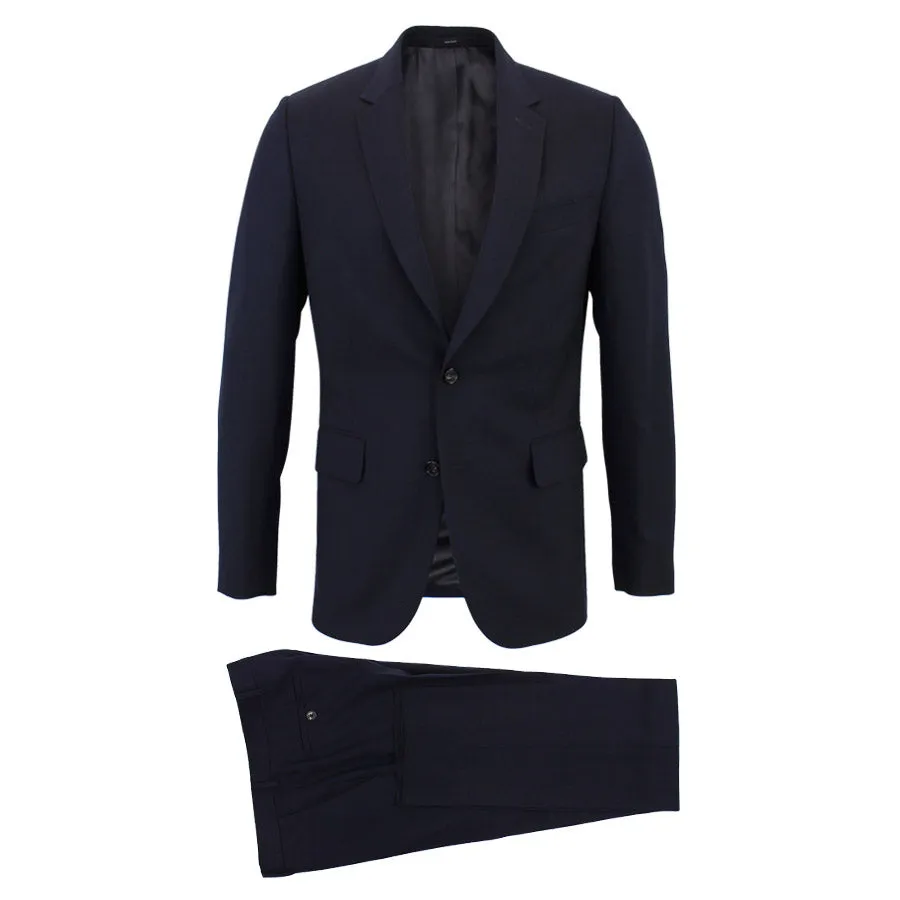 Paul Smith - Soho Tailored Fit Travel Suit in Dark Navy