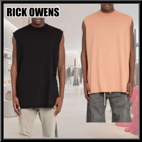 RICK OWENS  |Crew Neck Pullovers Sleeveless Street Style Plain Designers