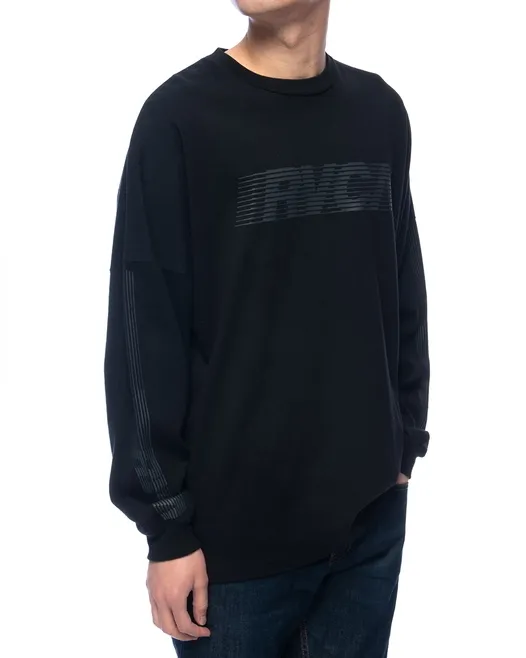 RVCA  |Long Sleeves Plain Long Sleeve T-shirt Logo T-Shirts