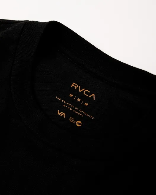 RVCA  |Long Sleeves Plain Long Sleeve T-shirt Logo T-Shirts